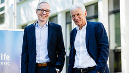 Vorstand der Deutschen Krebshilfe: Dr. Franz Kohlhuber und Gerd Nettekoven