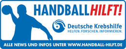 Logo: Handball hilft!