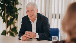 Foto von Gerd Nettekoven, Vorstandsvorsitzender der Deutschen Krebshilfe (Foto: Regina Brodehser/Deutsche Krebshilfe)