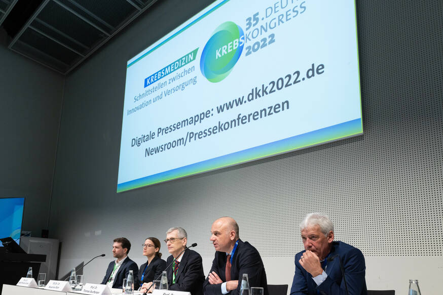 Deutscher Krebskongress 2022: Eröffnungspressekonferenz (Foto: berlin-event-foto.de)