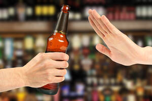 Alkohol und Krebs: Nein sagen