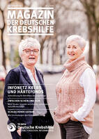 Cover des Magazins der Deutschen Krebshilfe 1/2024