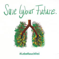 Weltnichtrauchertag 2022: Save (y)our Future.