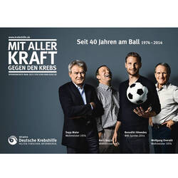 40 Jahre Deutsche Krebshilfe - 40 Jahre am Ball