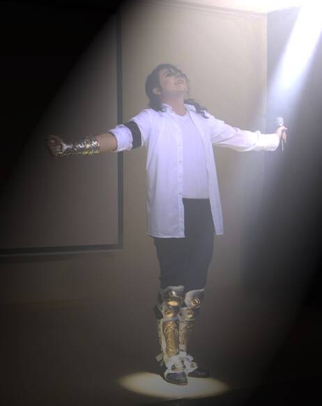 Das Michael Jackson-Double Rouven Winkel rief anlässlich seines 25-jährigen Bühnenjubiläums zu Spenden für die Deutsche KinderKrebshilfe auf.
