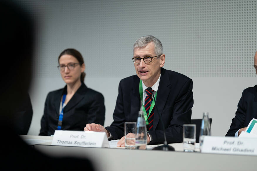 Pressekonferenz zur Eröffnung des Deutschen Krebskongresses 2022: Prof. Dr. Thomas Seufferlein, Präsident der Deutschen Krebsgesellschaft (Foto: berlin-event-foto.de)
