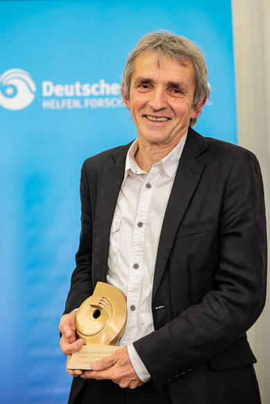 Professor Dr. Hermann Brenner, Preisträger des Deutsche Krebshilfe Preises 2022