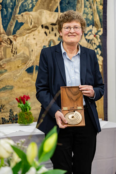 Deutsche Krebshilfe Medaille: Preisträgerin Bärbel Söhlke