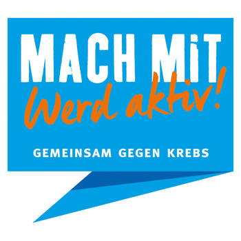 Logo: Mach mit - Werd aktiv!